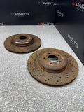 06-10 BMW E60 E63 E64 M5 M6 REAR BRAKES DISCS ROTORS
