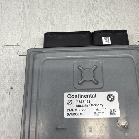 06-10 BMW E60 E63 E64 M5 M6 S85 V10 Motor Engine Control Unit DME ECU MSS65