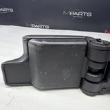 01-06 BMW E46 M3 Center Console Armrest Arm Rest Black Leather