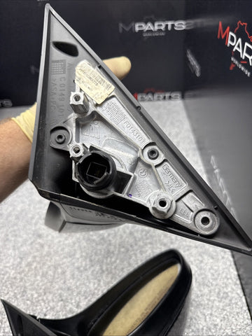 BMW E92 E93 M3 08-13 Side View Mirrors Matte Bezel Trims Jerez Black Covers