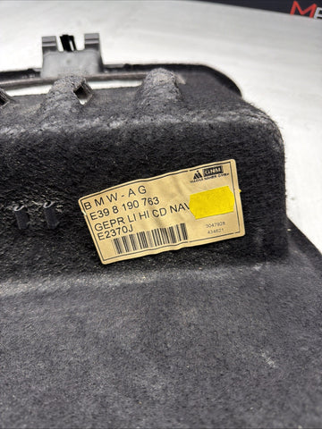 BMW E39 M5 Interior Rear Left Trunk Trim 51478190763