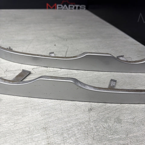 BMW E46 M3 01-06 FRONT LEFT RIGHT HEADLIGHT MOLDINGS  *Notes*