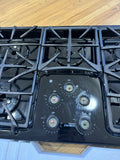 GE Profile™ Series 36” Built-In Gas Cooktop 5-Burners Black Model
