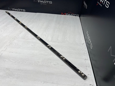 BMW E46 330 M3 Right Topaz Blue Door Trim Moulding 51138238878 8238878