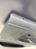 BMW E36 M3 Sedan Right Passenger Rear Black Leather Door Card Panel 51422258036