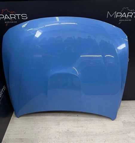 (PICKUP ONLY) BMW F80 F82 F83 M3 M4 Front Hood Bonnet Panel Blue OEM *Bend*