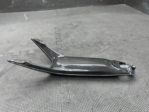 15-19 Ferrari 488 GTB Spider Carbon Fiber Center Console Upper Tunnel Bridge OEM