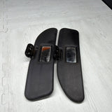 98-02 BMW Z3 M Z3M CONVERTIBLE PANELS SUN VISORS BLACK