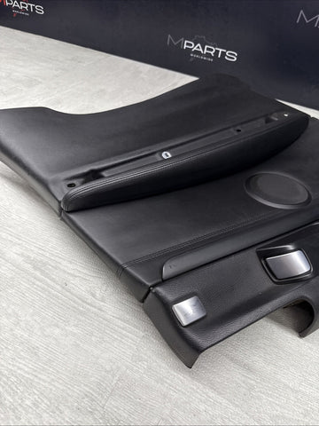 08-13 BMW E92 M3 Original Black Interior Rear Left Driver Door Card Panel