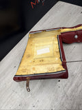 BMW 01-06 E46 M3 Convertible Rear Seat Back Rest Imola Red Leather Backrest