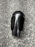 2004-2006 BMW E46 M3 SMG GEAR SHIFT KNOB NAPPA BLACK LEATHER / CHROME OEM