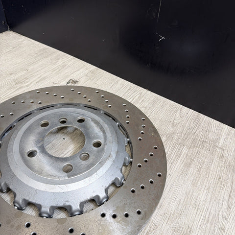 SHW / REFURBISHED 13-17 BMW F06 F10 F12 F13 M5 M6 REAR BRAKE DISCS ROTORS