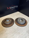 94-99 BMW E36 M3 REAR Drilled & Slotted Brake Rotors Left Right Pair Set