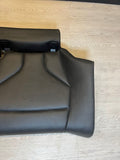 BMW F82 M4 Coupe 15-20 Rear Back Seats Cushion Black Leather Backrest Bench