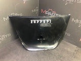 Rear Trunk Bonnet Cover Shield Panel Black 19-23 Ferrari F8 Tributo