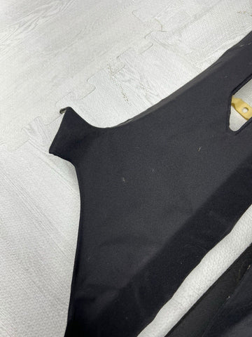 BMW E46 330CI M3 Coupe Rear C Pillars Trims Panels Black Pair OEM *Peeling