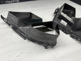 21-26 BMW G80 G82 G83 M3 M4 Carbon Fiber Air Ducts Scoops Vents Set OEM *Cracks
