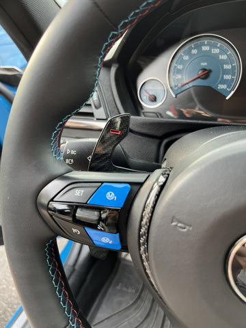 Carbon Fiber BMW F80 F82 F83 F90 G02 G20 G80 G82 G83 M3 M4 M5 M6 Paddle Shifters