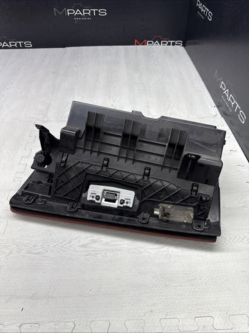 BMW 07-13 E92 M3 Extended Fox Red Leather Glove Box Glovebox Storage Compartment