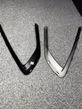 OEM BMW 20-27 F96 X6M REAR BLACK WINDOW TRIMS MOLDINGS OEM 7446222