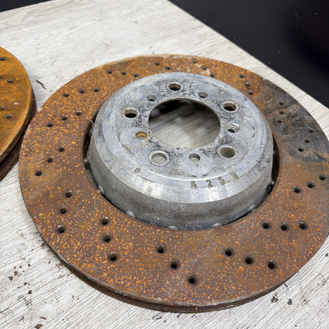 ZIMMERMAN 06-10 BMW E60 E63 E64 M5 M6 FRONT BRAKES DISCS ROTORS