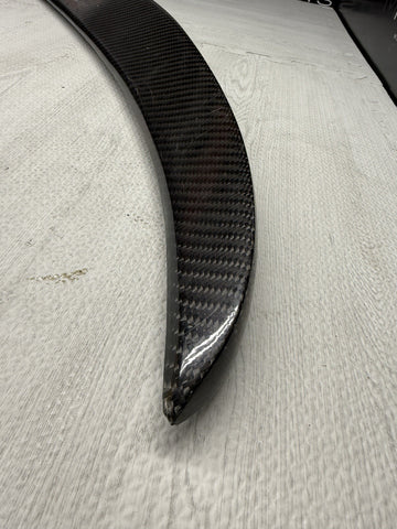 BMW 11-16 F10 540 550 M5 Trunk Lid Rear Spoiler Carbon Fiber Aftermarket