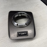 01-06 BMW E46 M3 Center Dome SMG Shift Plate Titan Shadow Grey