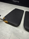 BMW E30 325 M3 Coupe Black Sun Visors Sunvisors Pair