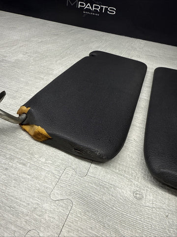 BMW E30 325 M3 Coupe Black Sun Visors Sunvisors Pair