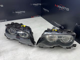 02-06 BMW E46 M3 OEM ORIGINAL Bi Xenon Headlights *Broken Tab*