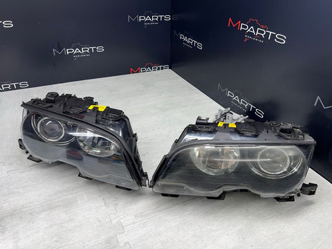 02-06 BMW E46 M3 OEM ORIGINAL Bi Xenon Headlights *Broken Tab*