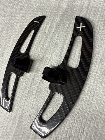 BMW 01-06 E46 M3 SMG Paddles Paddle Shifters Levers Carbon Fiber