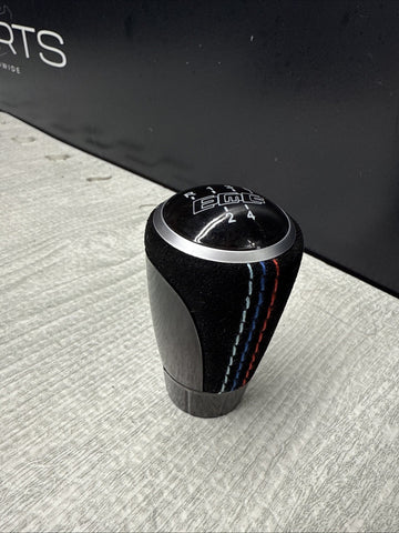 NEW BMW Shift Knob Shifter 5 Speed Tri Stitched Weighted E30 E36