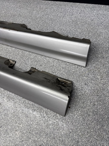 01-06 BMW E46 M3 Rocker Panel Side Skirts OEM Titanium Silver