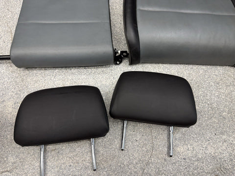 08-13 BMW E93 M3 Convertible Complete Interior Seats Black Silverstone Novillo