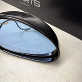 01-06 BMW E46 M3 Side View Door Mirrors Pair Carbon Black  *Notes*