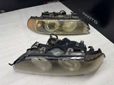 01-03 BMW E39 525 530 540 M5 Front Headlights OEM