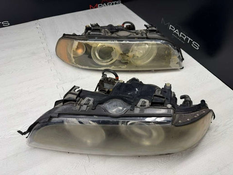 01-03 BMW E39 525 530 540 M5 Front Headlights OEM