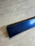 12-18 OEM BMW F30 328 320 340 Left Driver Side Skirt Rocker Panel Blue