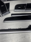 Porsche Macan 2018 BLACK PIANO Dash Dashboard Door Molding Panel Trim Set