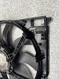 15-20 OEM BMW F80 F82 F83 M3 M4 Electric Radiator Cooling Fan w/Shroud *Cracked