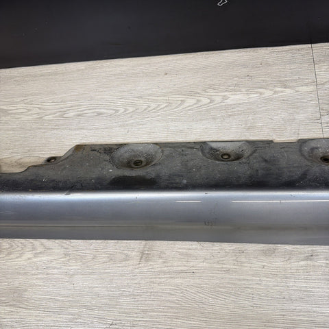 2001-2006 BMW E46 M3 Silver Gray Rocker Panel Side Skirt OEM Left Driver