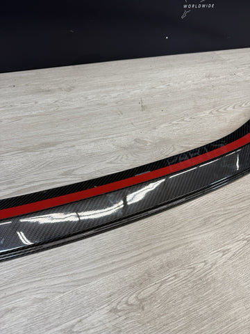 (PICKUP ONLY) 20-24 BMW F90 M5 PRE LCI CARBON FIBER FRONT BUMPER LIP RWCARBON