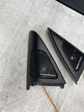 07-13 BMW E92 E93 335 FRONT DOOR HARMAN KARDON SPEAKERS TWEETER COVER TWEETERS