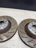 OEM 06-10 BMW E60 E63 E64 M5 M6 FRONT BRAKES DISCS ROTORS