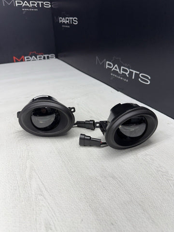 BMW E46 M3 E39 M5 Front Bumper Projector Fogs Fog Lights Black Morimoto XB LED