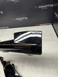 OEM BMW 21-26 G80 G82 G83 M3 M4 Front Bumper Lower Moldings Trims Gloss Black