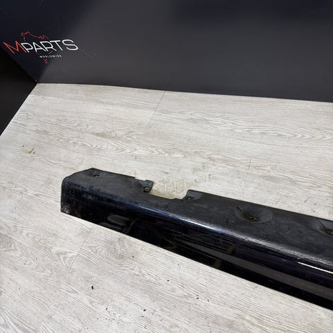 BMW E46 M3 01-06 RIGHT PASSENGER SIDE SKIRT ROCKER PANEL MOLDING CARBON BLACK