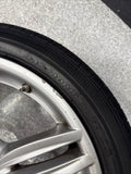 OEM BMW F10 F13 Front Wheel Rim 19x8.5 ET33 Double Spoke Style 351 Silver *Crack
