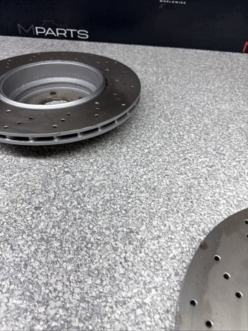 OEM / REFURBISHED 08-13 BMW E90 E92 E93 M3 Rear Brakes Rotors 2283803 2283804